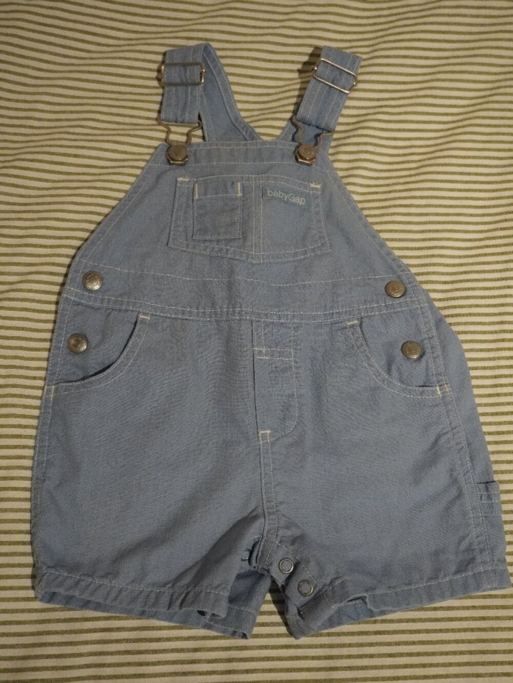 Vintage Baby Gap Cargo Overalls 18-24M 100% Cotton